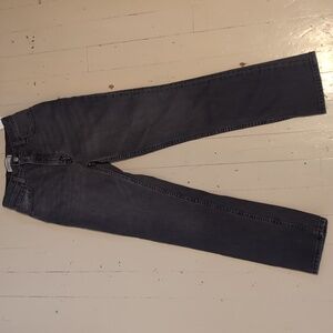 Abercrombie 90's Straight Jean, black, 24/00